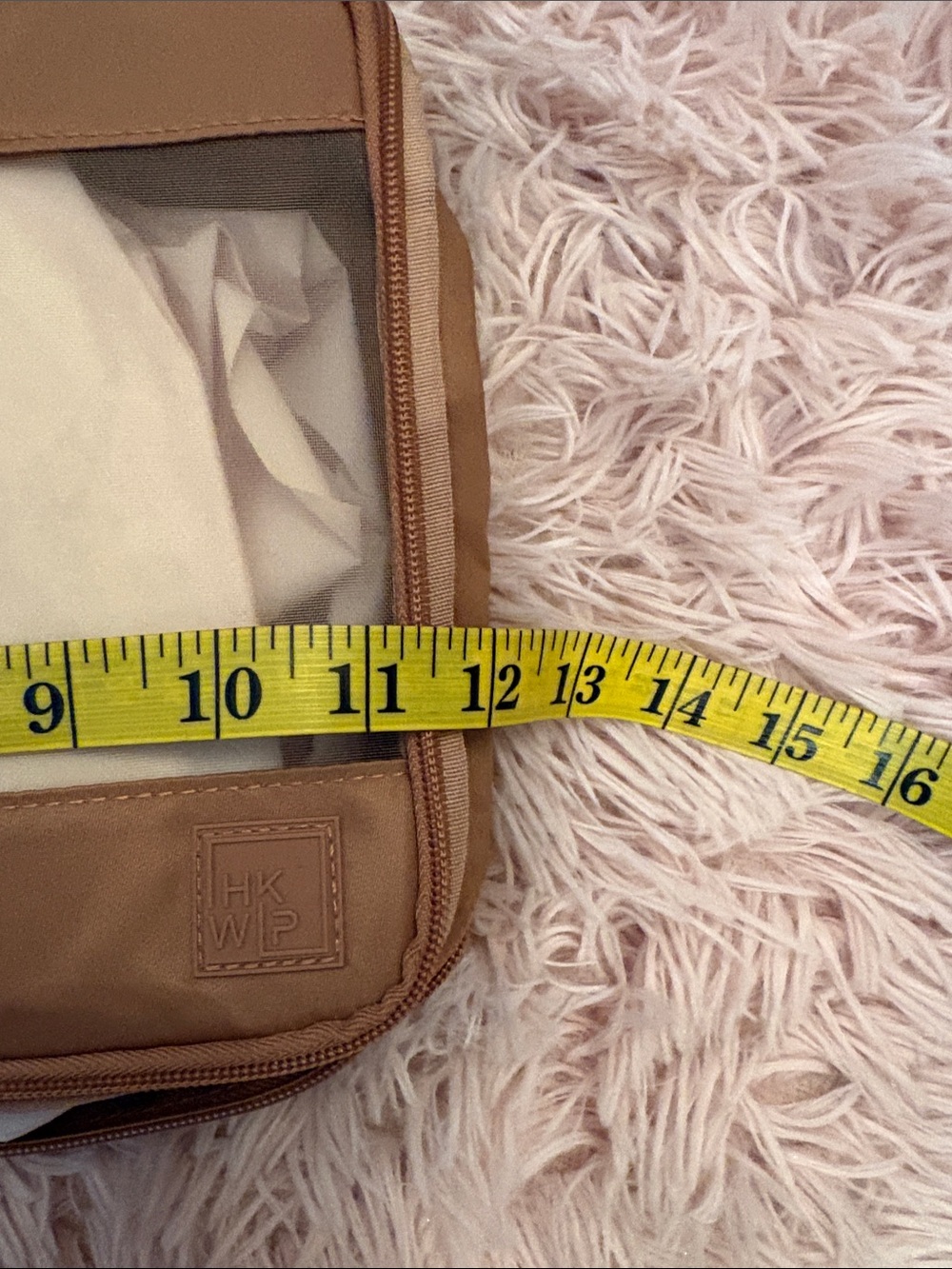 Brown Travel Packing Cubes Set - Clear Top - Picture 5 of 6